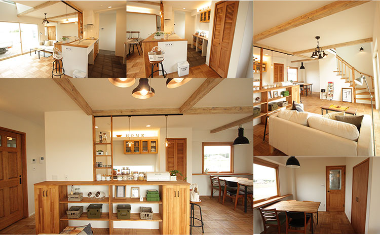 可愛いシンプルナチュラルなおうち Natural Style 兵庫県神戸市で自然素材を使ったおしゃれでカッコいい かわいいデザイン注文住宅の新築 リフォームを行うならハイランドホームデザイン